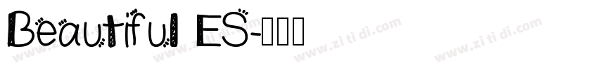 Beautiful ES字体转换